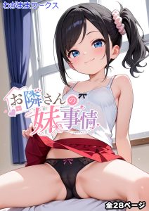【エロ漫画】生意気なメスガキ美少女が無防備なミニスカ姿でパンチラ誘惑!大人チンポをイラマチオさせてお仕置き