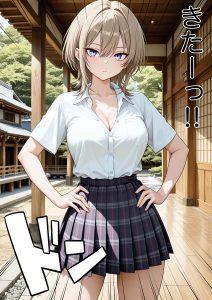 【エロ漫画】オタク学生しかいない歴史研究部に憧れのクールギャルが入部してきて秘密の儀式でセックス