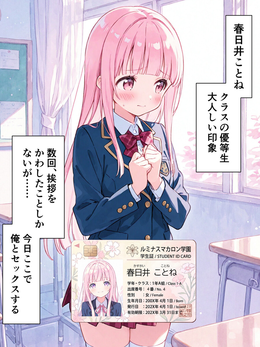 【エロ漫画】 学園の処女JKや眼鏡先生と教室で孕ませエッチしまくって種付け放題！
