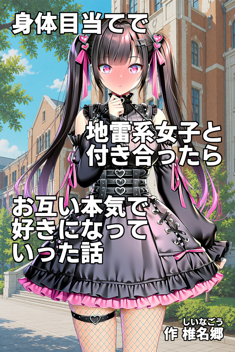 【エロ漫画】地雷系のゴスロリ美少女を身体目当てで彼女にした結果…セックスの相性抜群でヤリまくりw