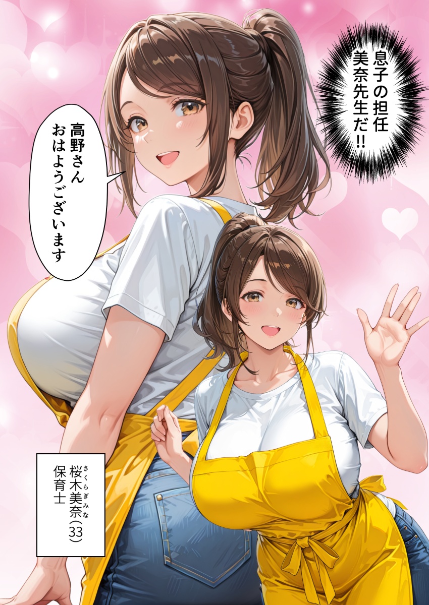 【エロ漫画】息子の担任の人妻保育士さんに不感症だと相談された結果…手マンで潮吹きさせて本気セックスで絶頂させる