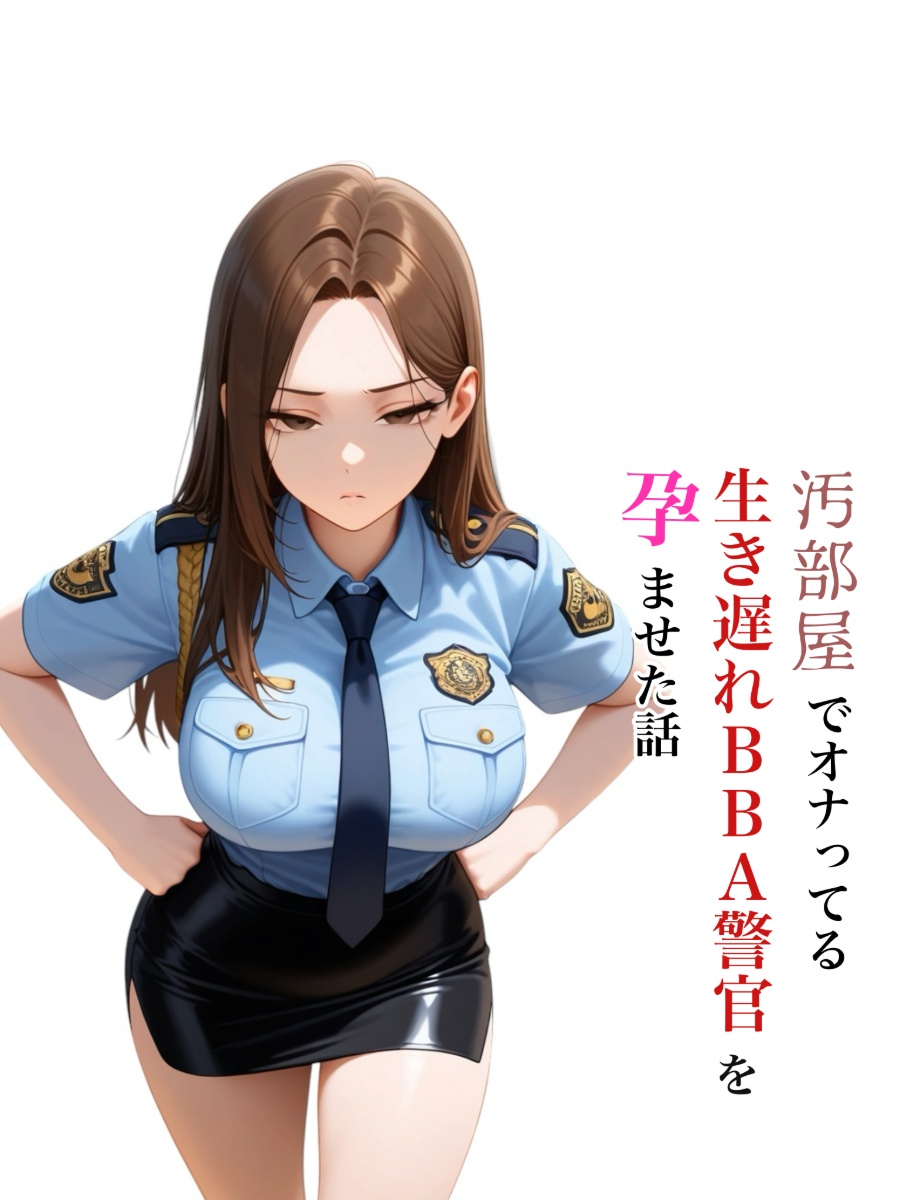 【エロ漫画】毎日ディルドオナニーしてる熟女警官とセフレになって朝までエッチ！久しぶりのチンポを本気フェラ