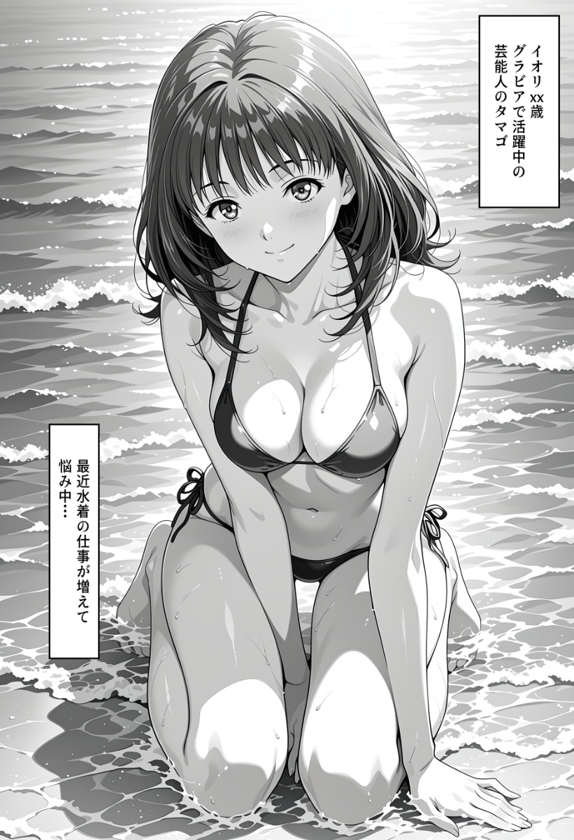 【エロ漫画】処女のグラビアアイドルがマネージャーに騙されてお偉いさんに枕営業レイプ！デカチンで中イキ調教されるw