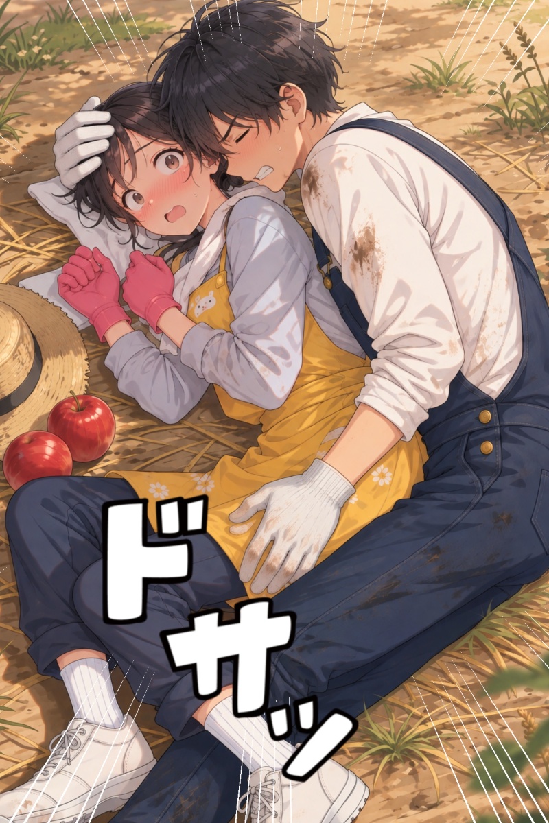 【エロ漫画】叔母がオナニーして潮吹きしてる姿を目撃した甥！勢いのまま近親相姦になり秘密の関係に